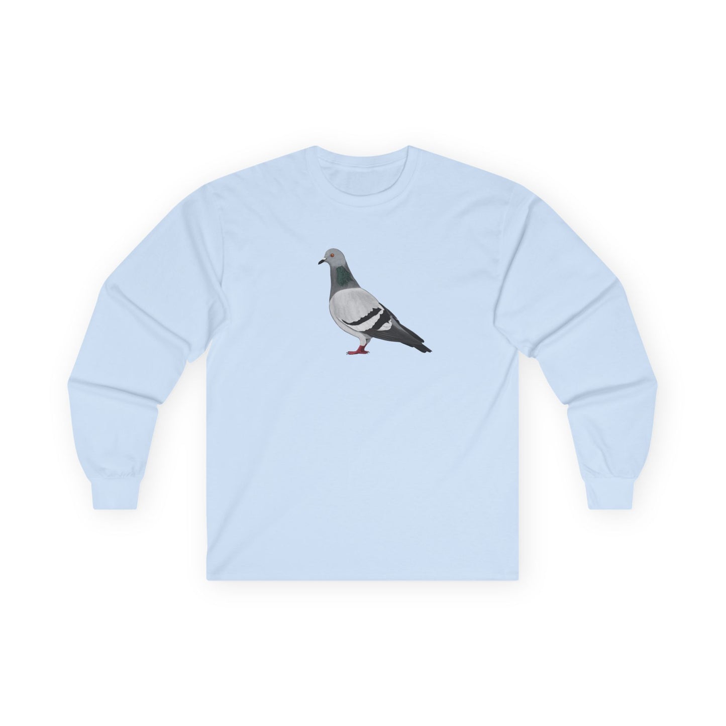 Pigeon Birding & Birdwatching Bird Cotton Long Sleeve T-Shirt