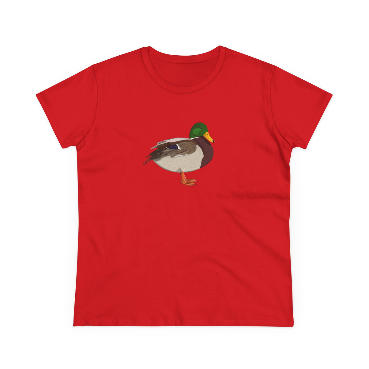 Mallard Bird Design for Birdwatchers and Bird Lovers Women's T-Shirt