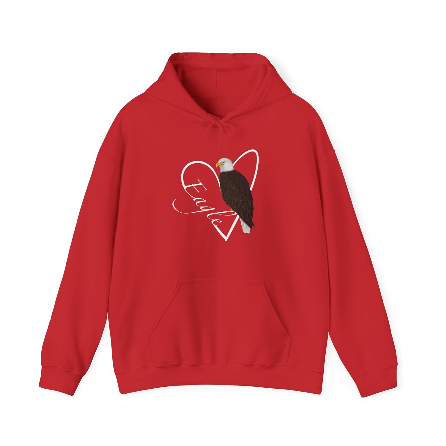 Eagle Hoodie on DTG background
