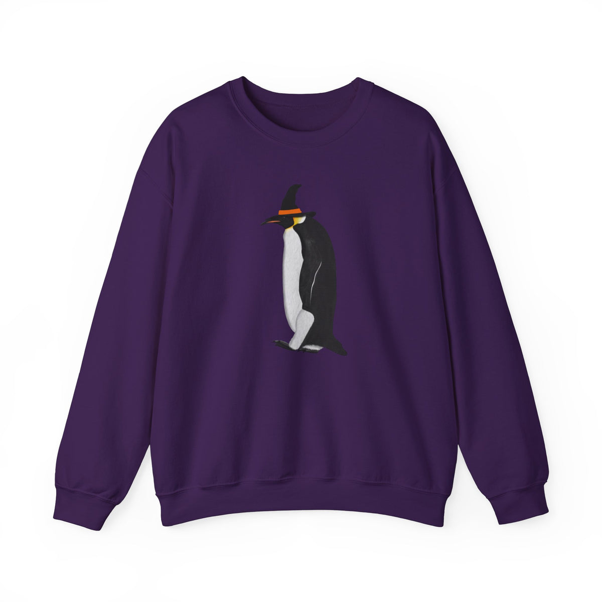 Penguin Halloween Birds Witch Birdwatcher Sweatshirt – Animal Lover Gift, Avian Enthusiast