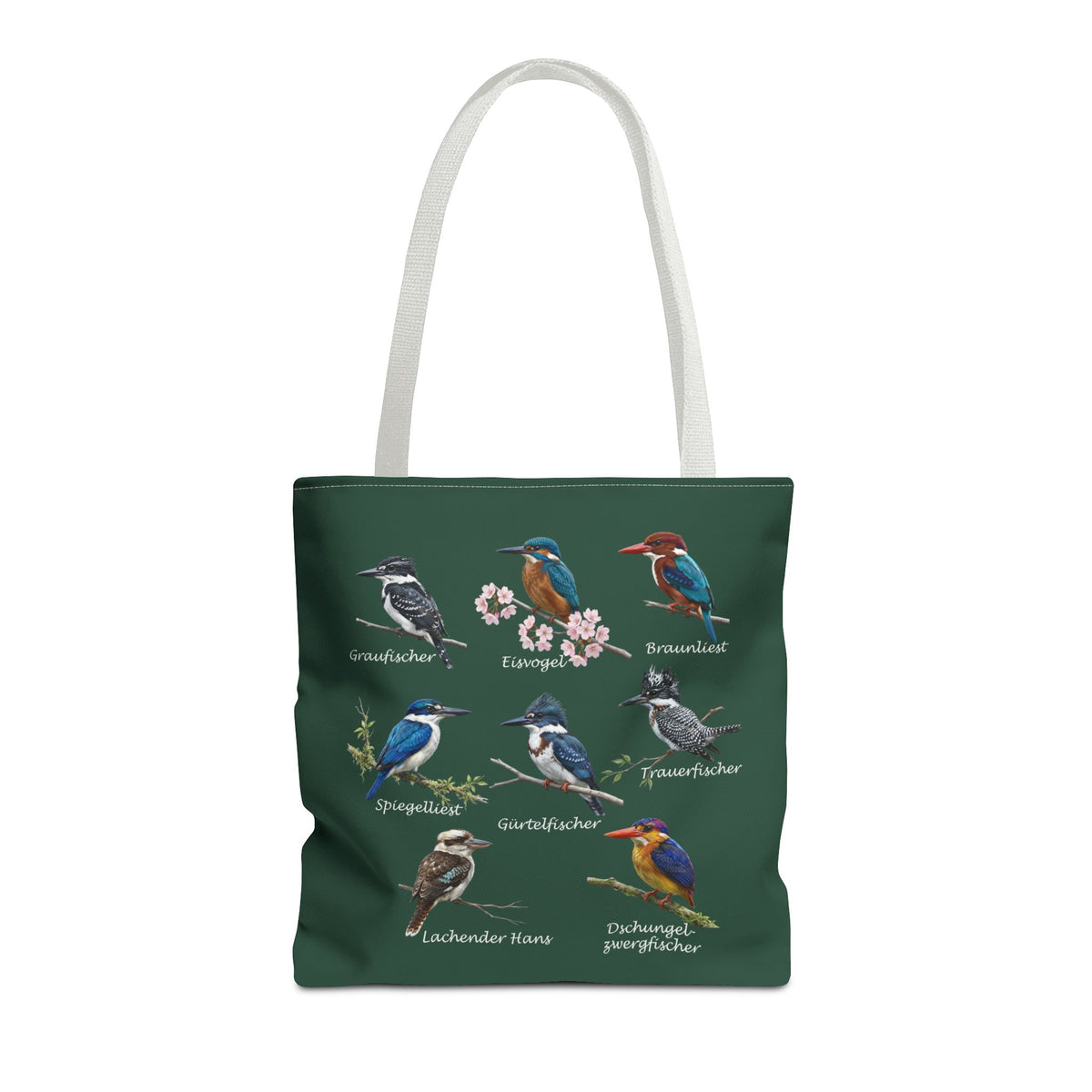 Eisvogel Tragetasche in Black