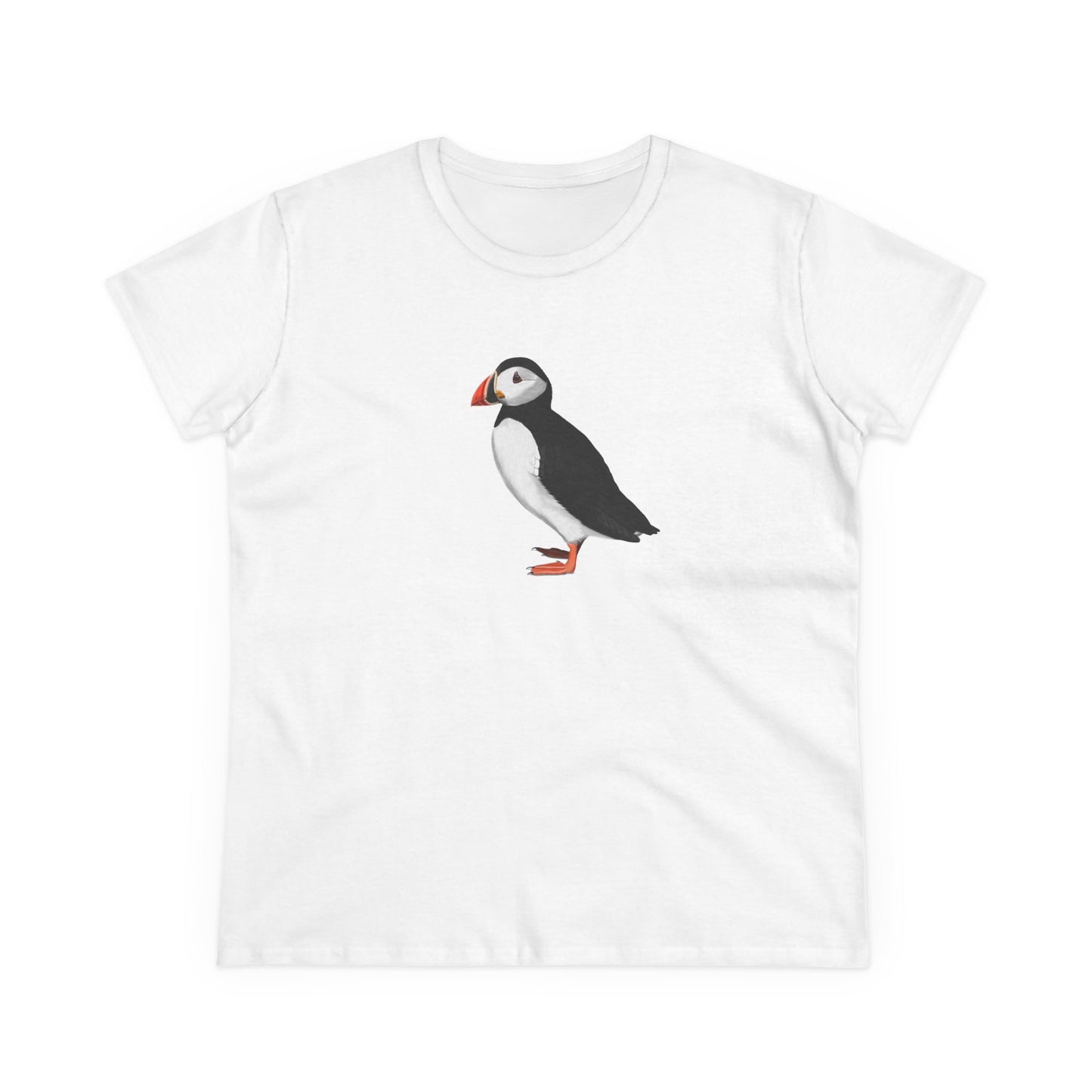 Puffin Bird Design for Birdwatchers and Bird Lovers Women's T-Shirt