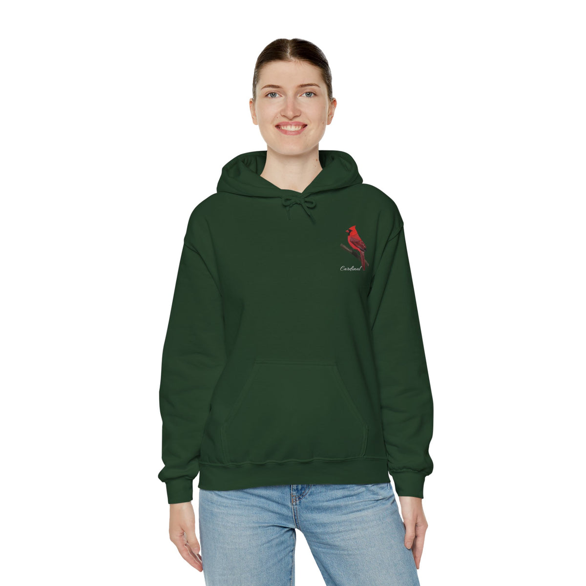 Cardinal Birding Birdwatching Bird Hoodie