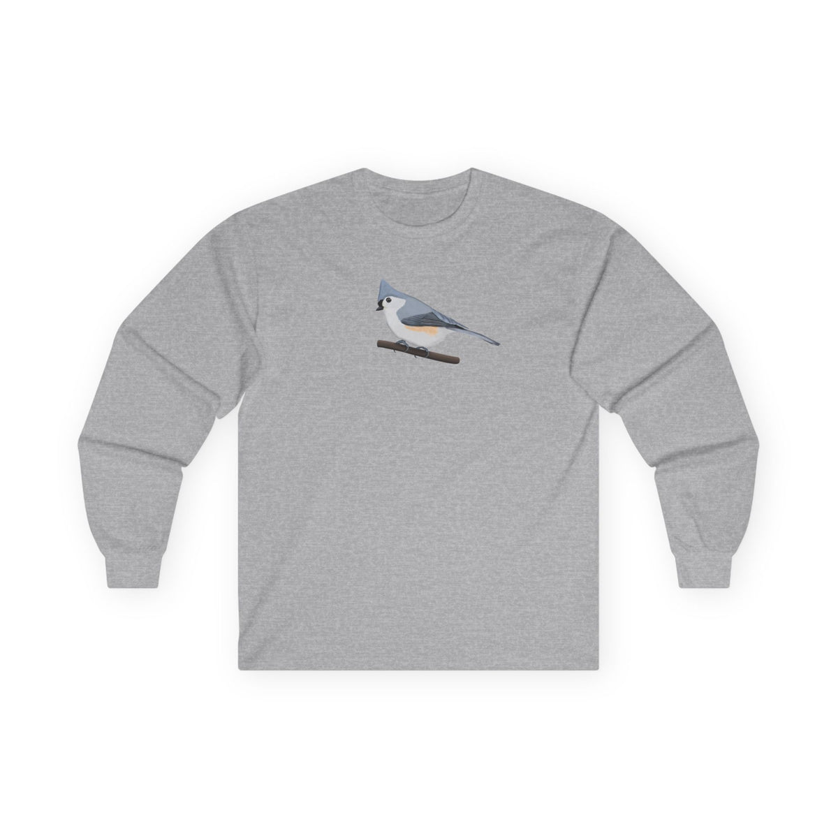 Tufted Titmouse Long-sleeve – Bird Graphic Tee and long sleeve style