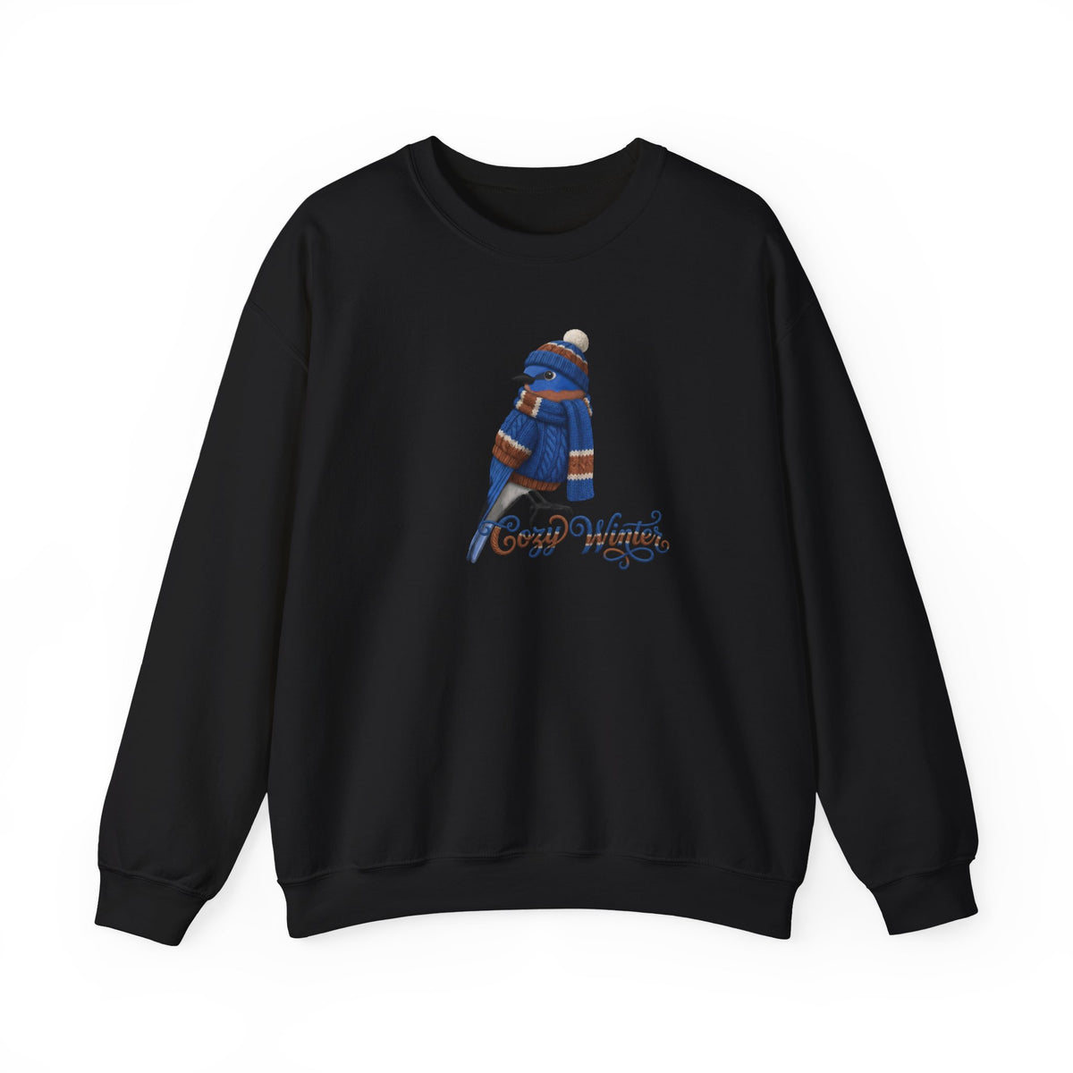 Bluebird Cozy Sweatshirt – Animal Lover Gift, Avian Enthusiast