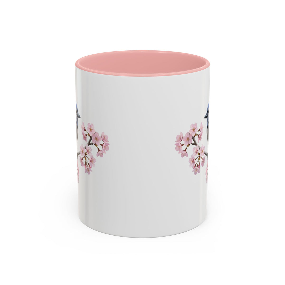 Blauhäher Tasse mit – Accent Coffee Mug, Birds Design