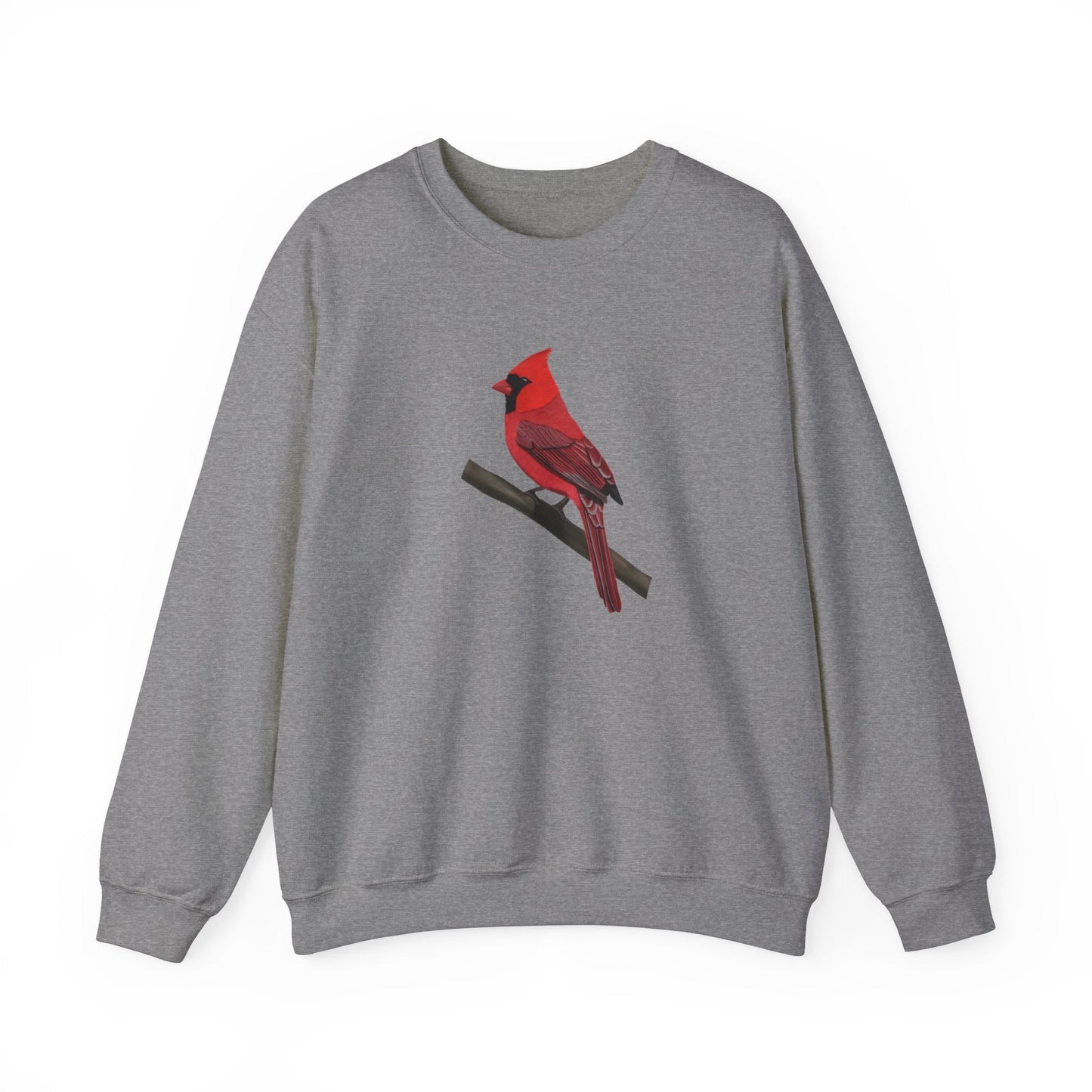 Cardinal Bird Watcher Biologist Crewneck Sweatshirt