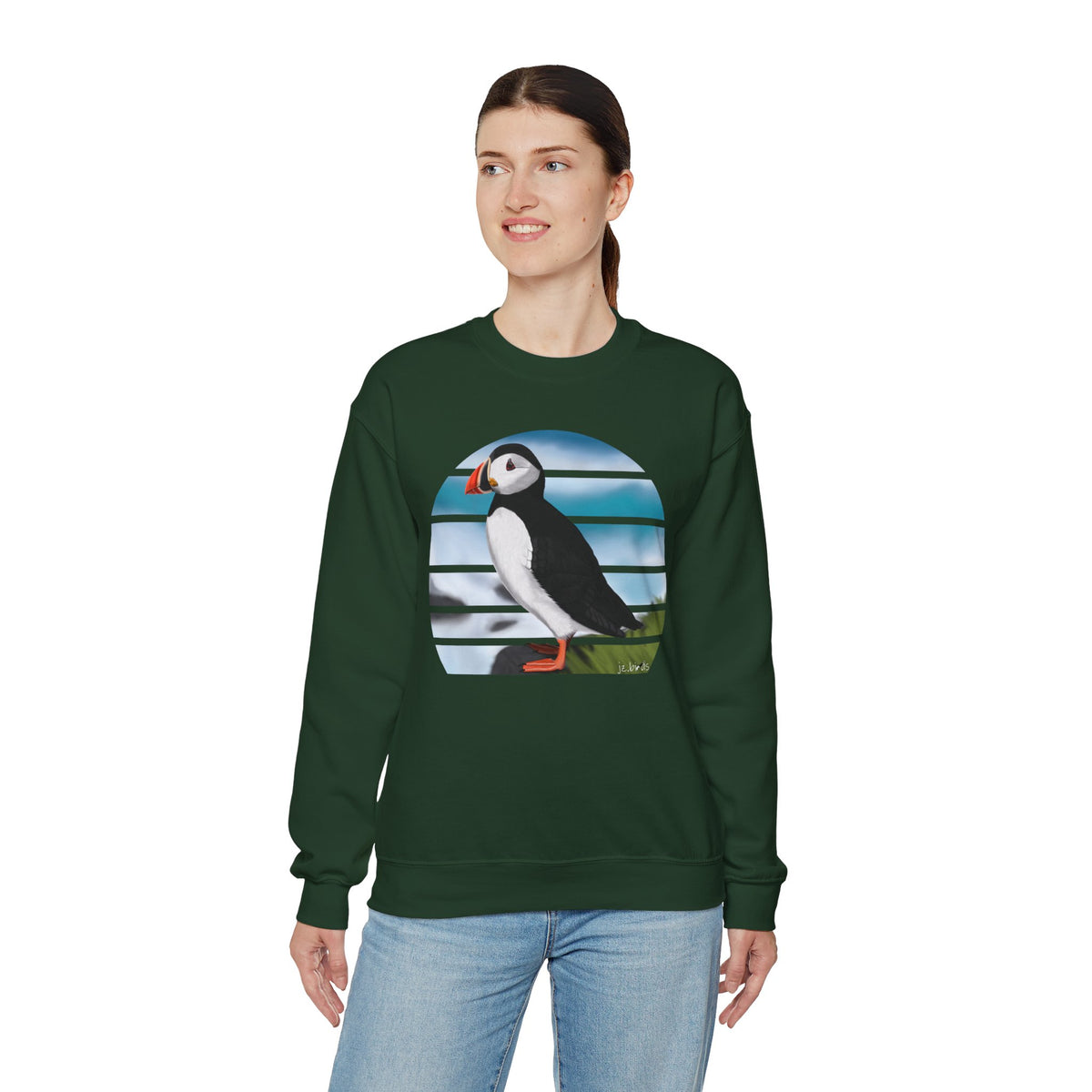 Puffin Birdlover Ornithologist Bird Sweatshirt