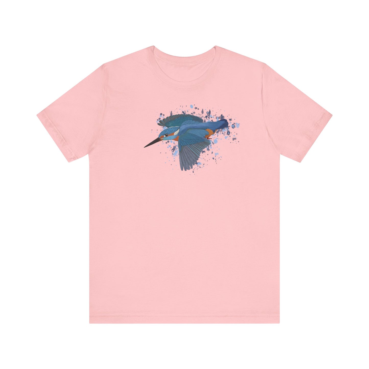 Eisvogel im Flug Vogel T-Shirt für Vogelfreunde