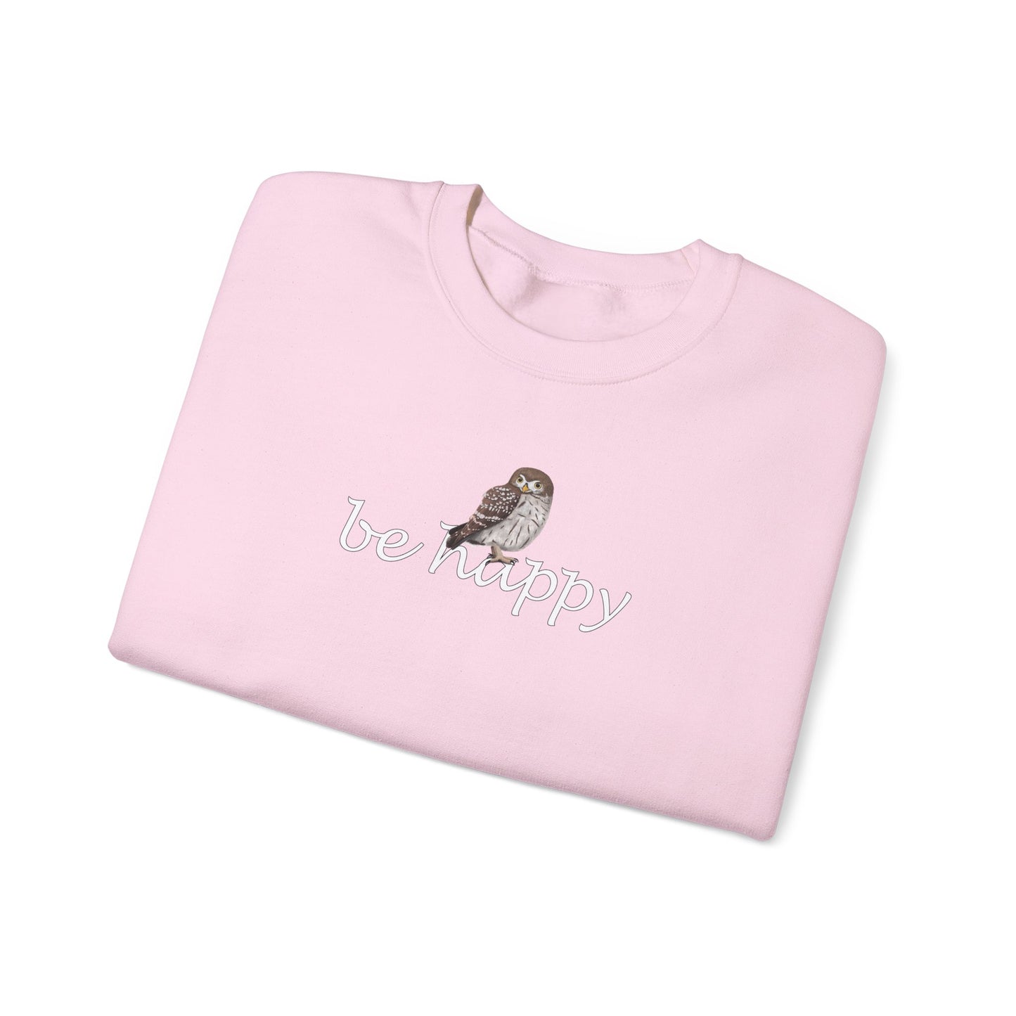 Owl Be Happy Bird Birding & Birdwatching Sweatshirt
