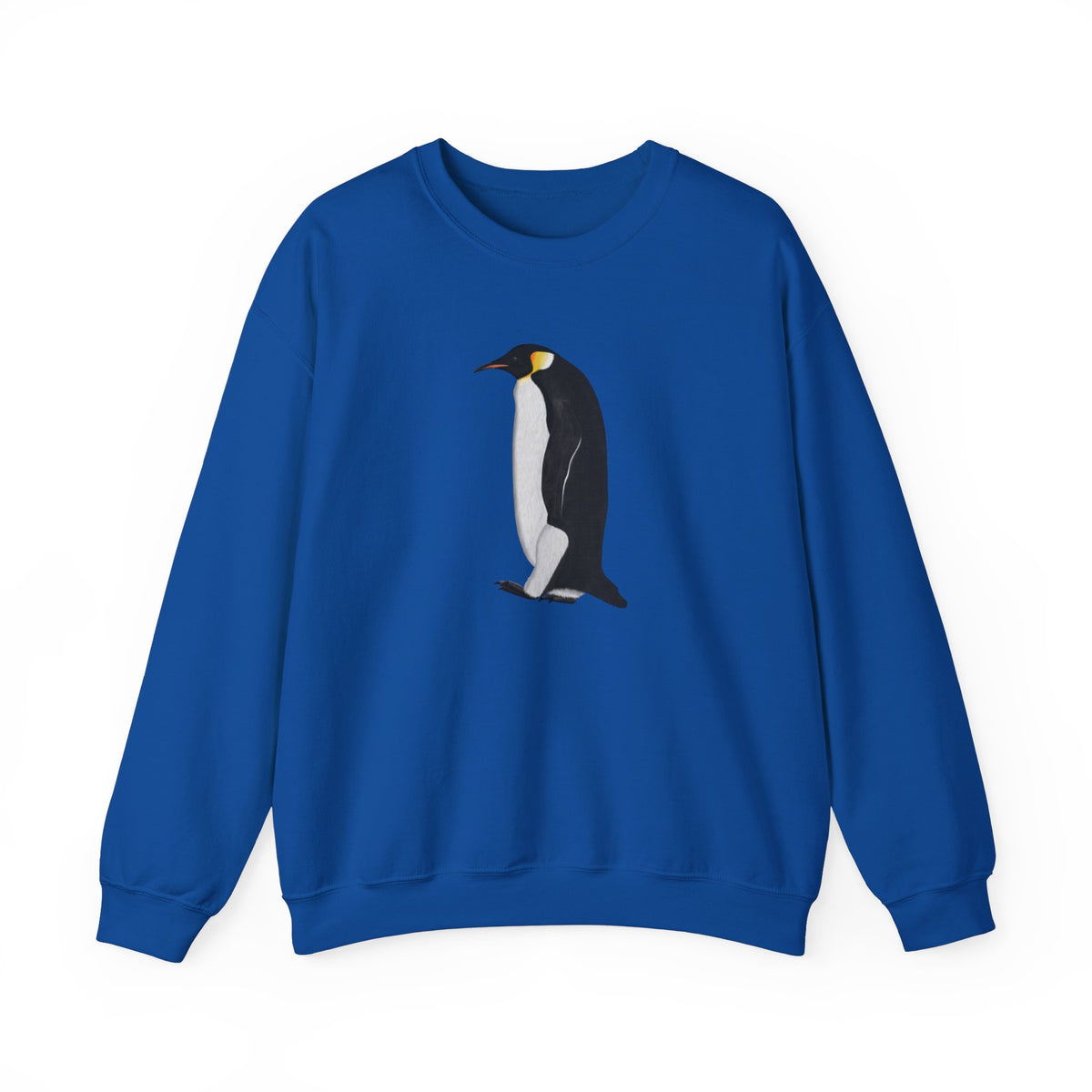 Emperor Penguin Bird Watcher Biologist Crewneck Sweatshirt – Crew neck and DTG style