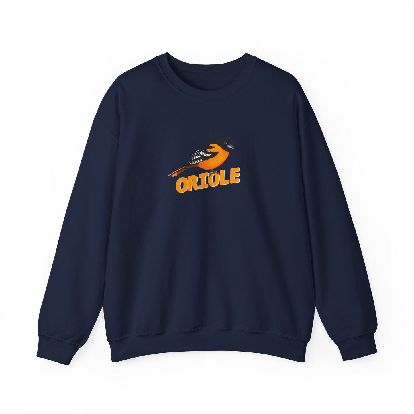 Baltimore Oriole Sweatshirt Names on Animal Lover Gift background