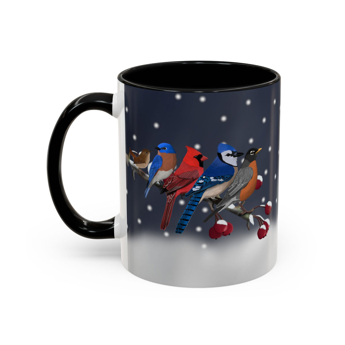 Backyard Birds Coffee Mug | Ceramic Christmas Gift for Bird Lovers