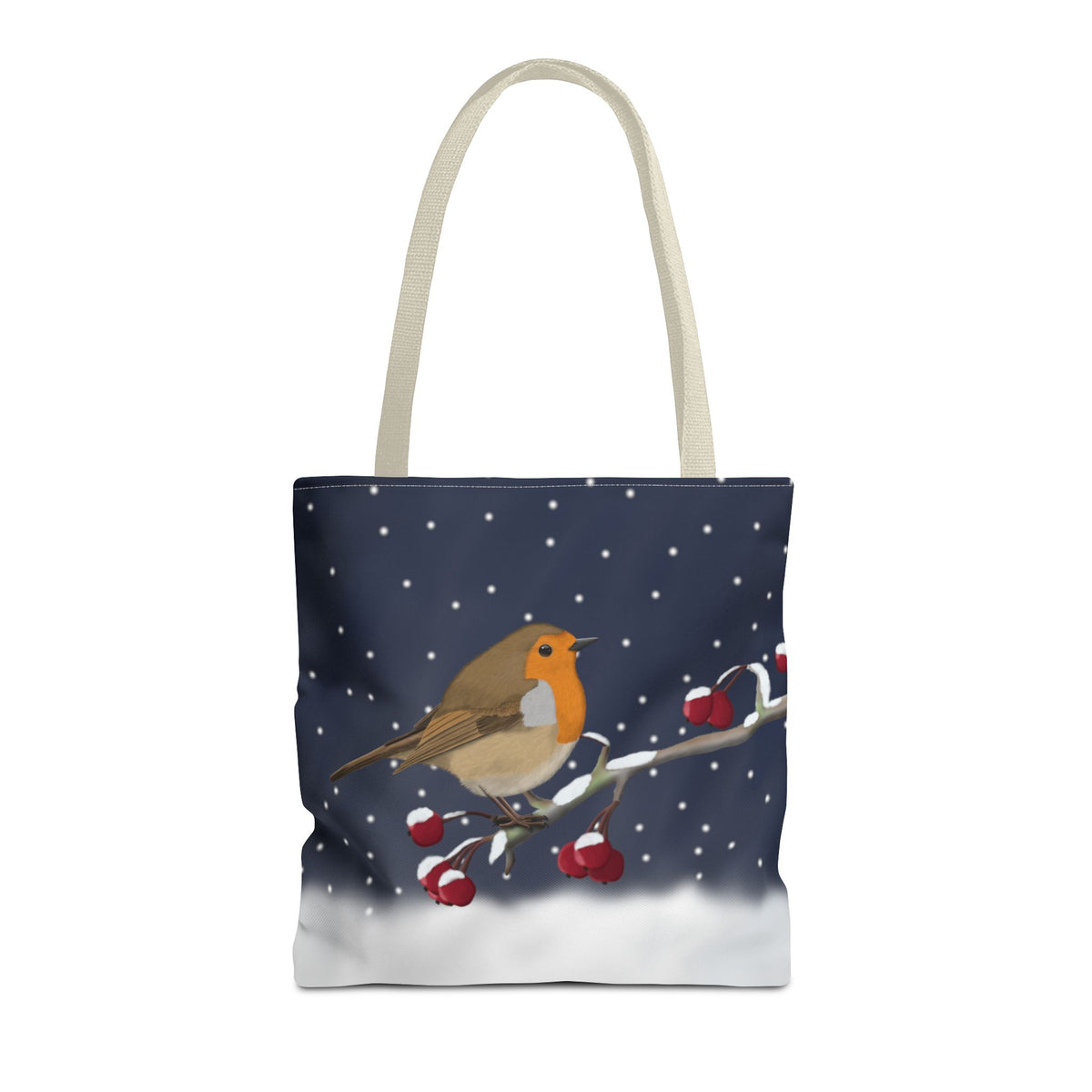 Rotkehlchen Tragetasche – Accessories und All Over Print Stil