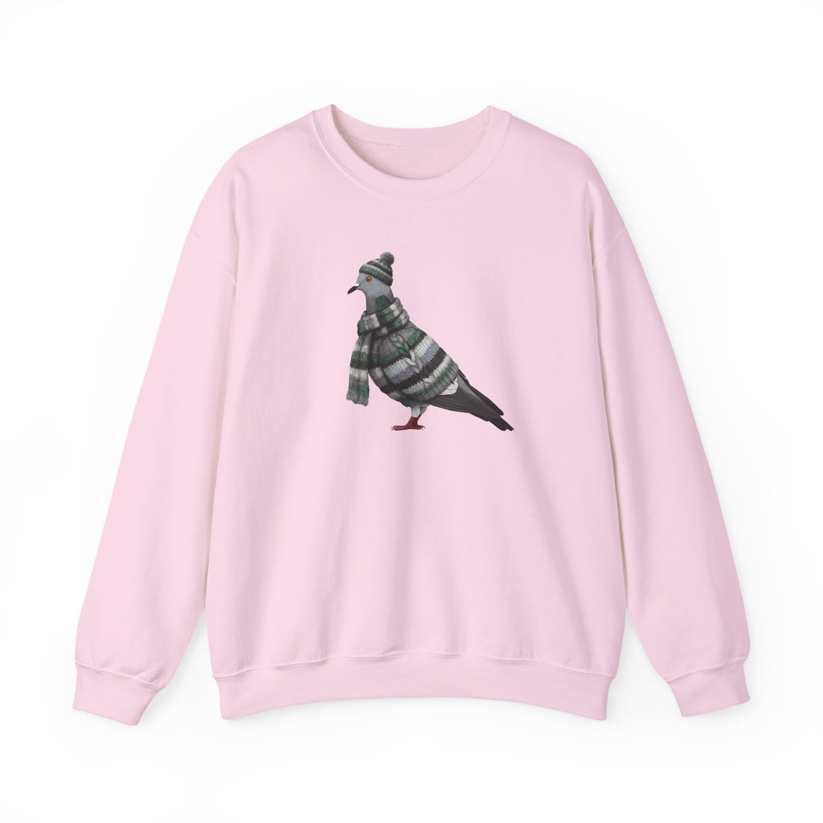 Pigeon Cozy Sweatshirt – Animal Lover Gift and Avian Enthusiast style