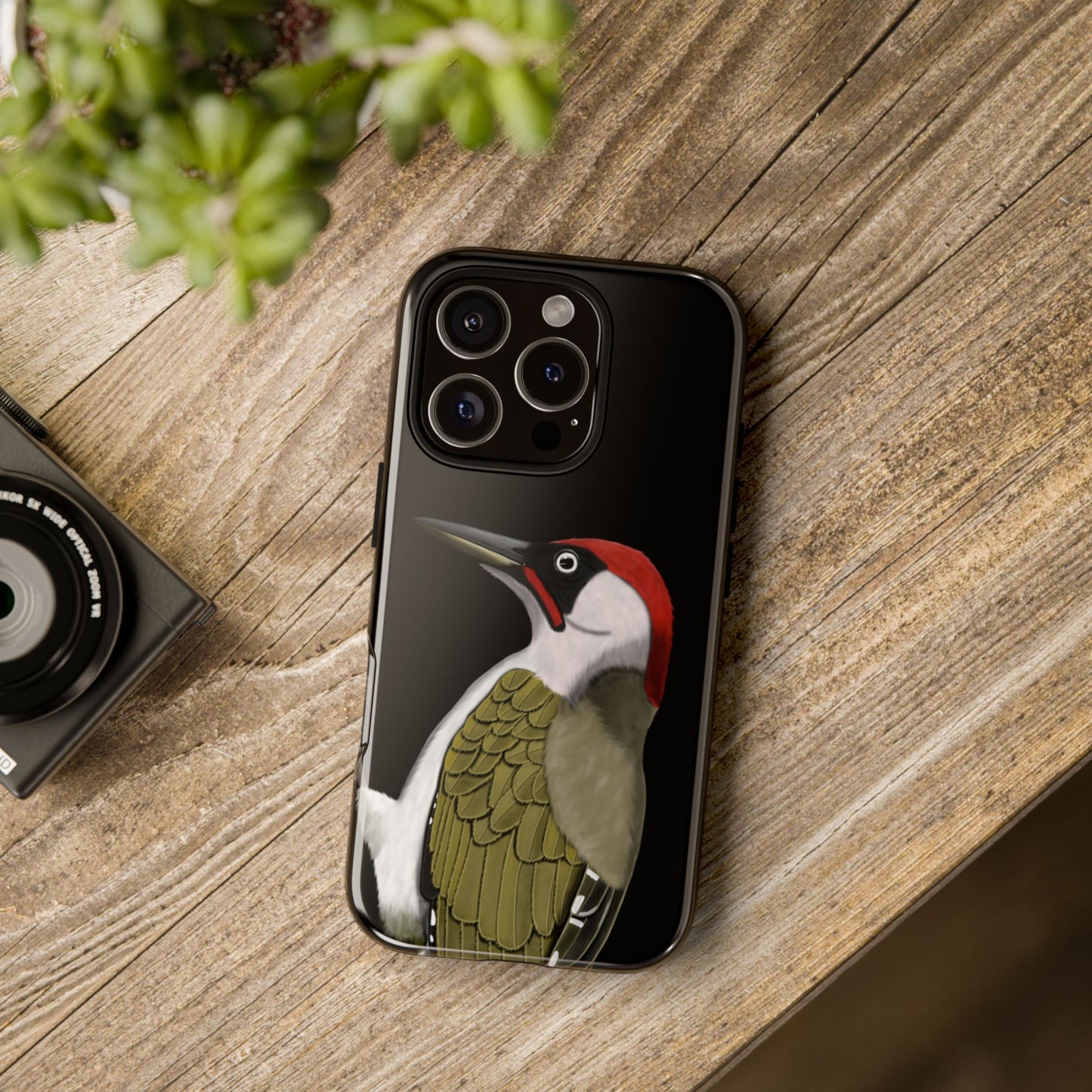 Grünspecht Vogel iPhone & Google Pixel Vogelmotiv Handyhülle