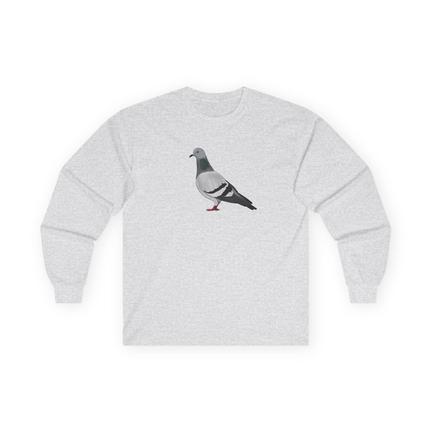 Pigeon Birding & Birdwatching Bird Cotton Long Sleeve T-Shirt