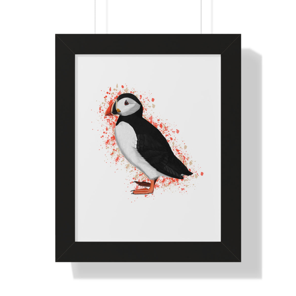Puffin Framed Poster – Home & Living