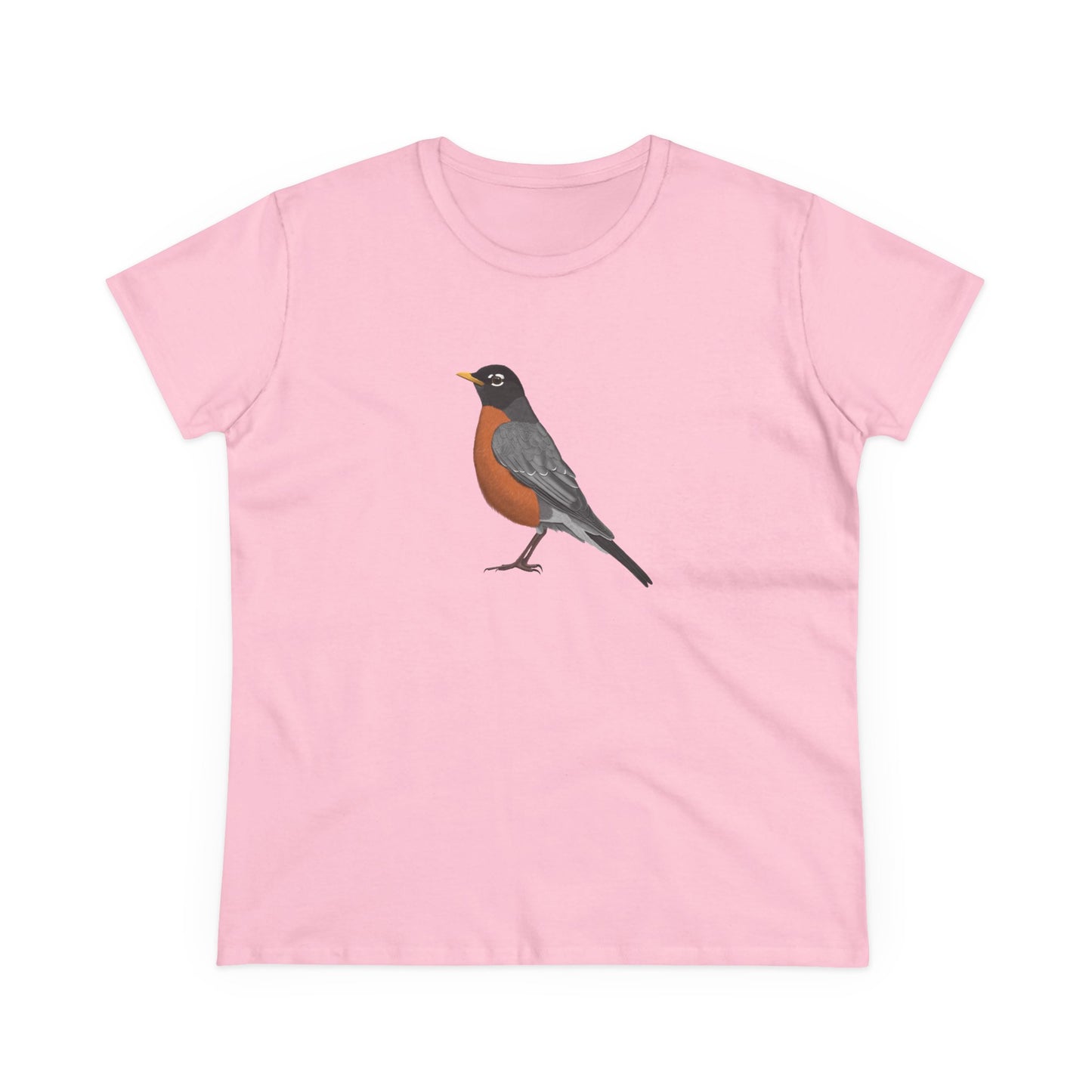 American Robin Bird Design for Birdwatchers and Bird Lovers Women's T-Shirt