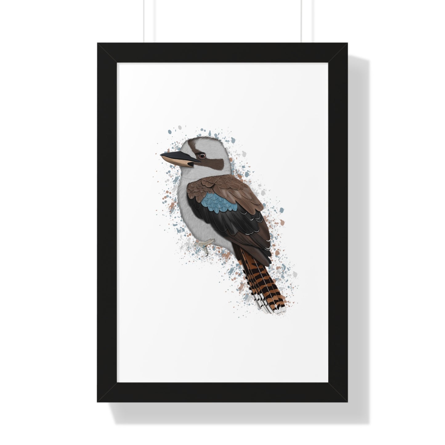 Kookaburra Bird Framed Poster –