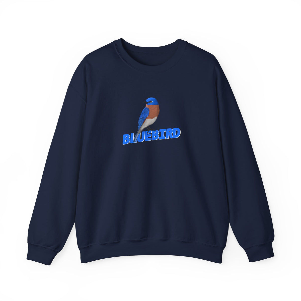 Bluebird Sweatshirt Names on Animal Lover Gift background