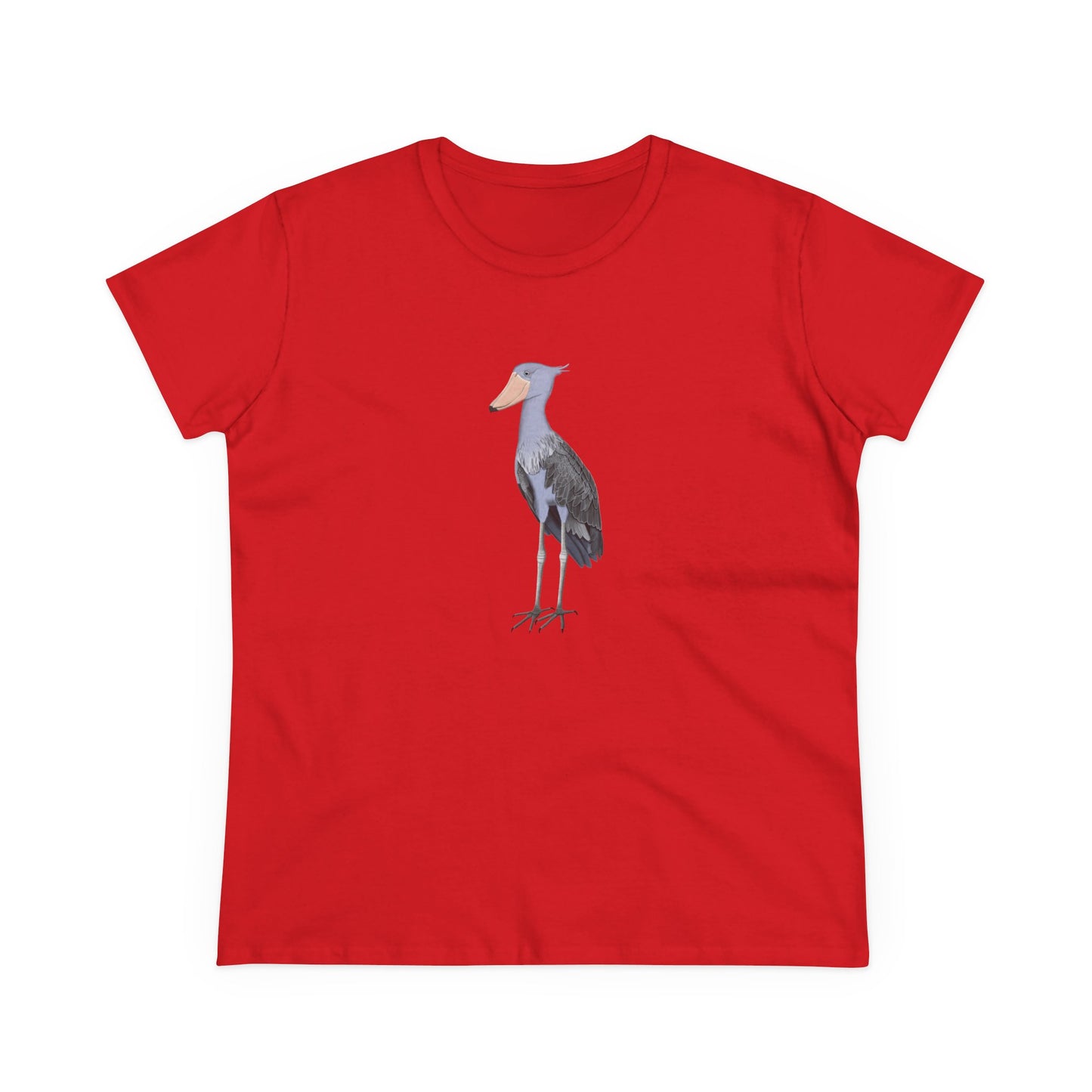 Shoebill Bird Design for Birdwatchers and Bird Lovers Women's T-Shirt