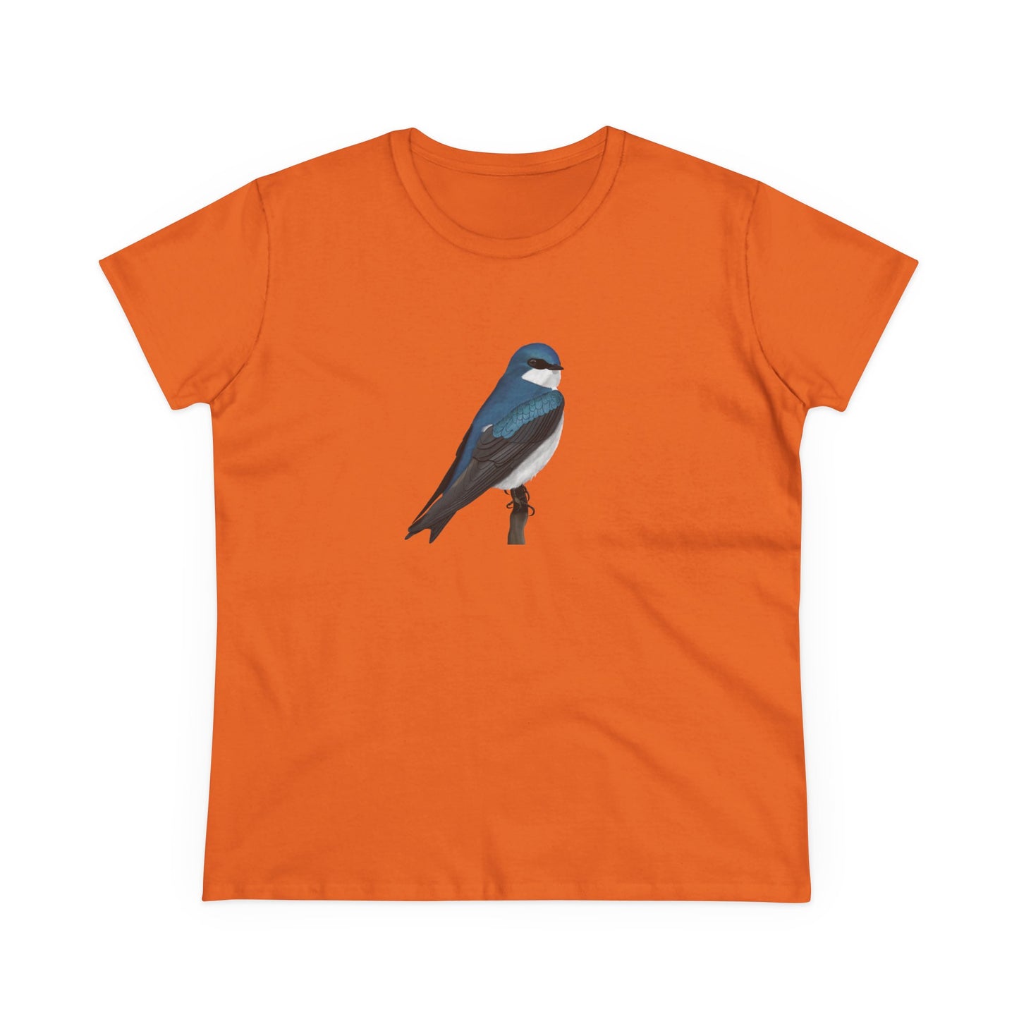 Tree Swallow Bird Design for Birdwatchers and Bird Lovers Women's T-Shirt
