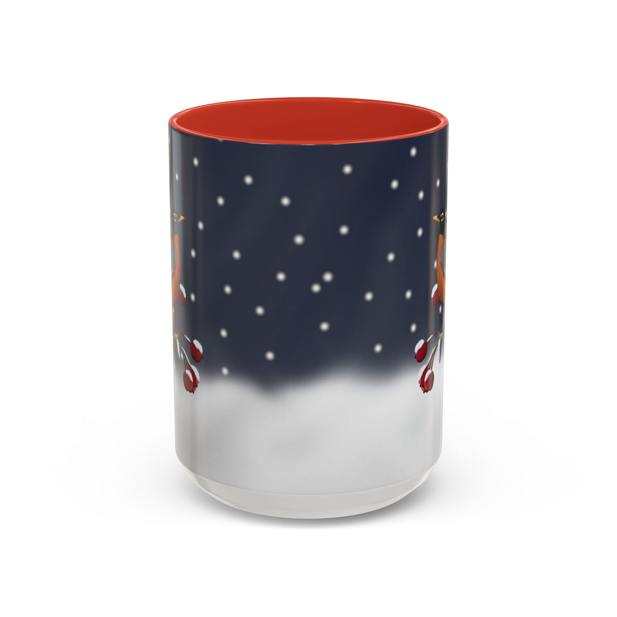 American Robin Mug in Black