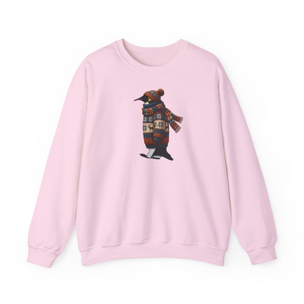 Pinguin Sweatshirt Vogelmotiv – Animal Graphic Tee und Casual Everyday Wear Stil