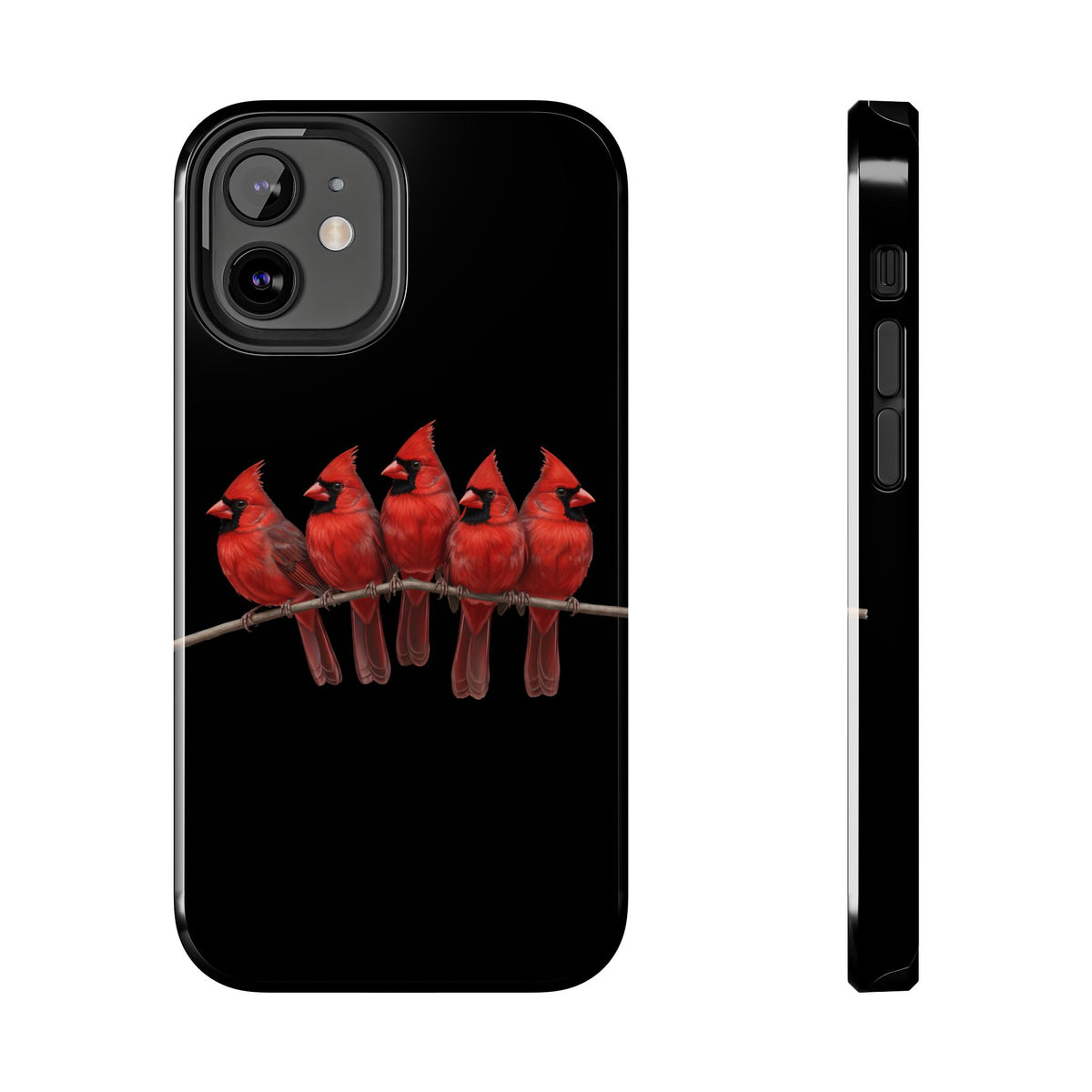 Cardinal Phone Case on bird iphone background