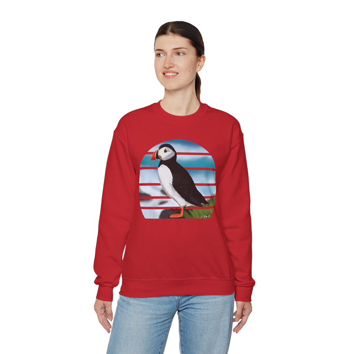 Puffin Birdlover Ornithologist Bird Sweatshirt