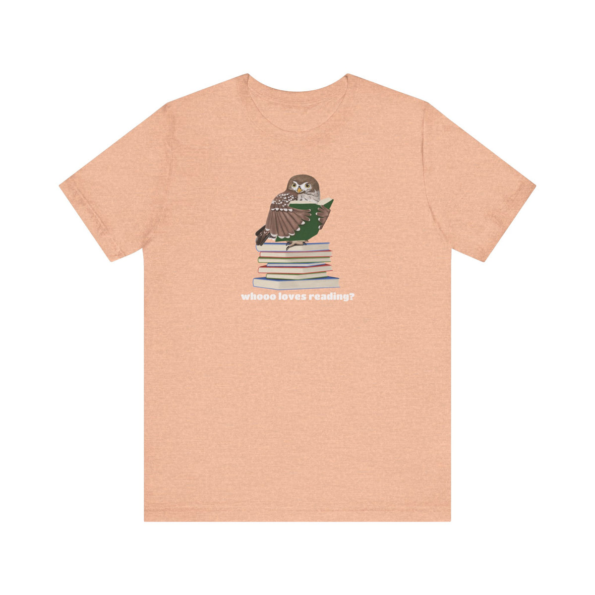 Whooo Loves Reading Owl Teacher Shirt – Cute Librarian & Book Lover Tee