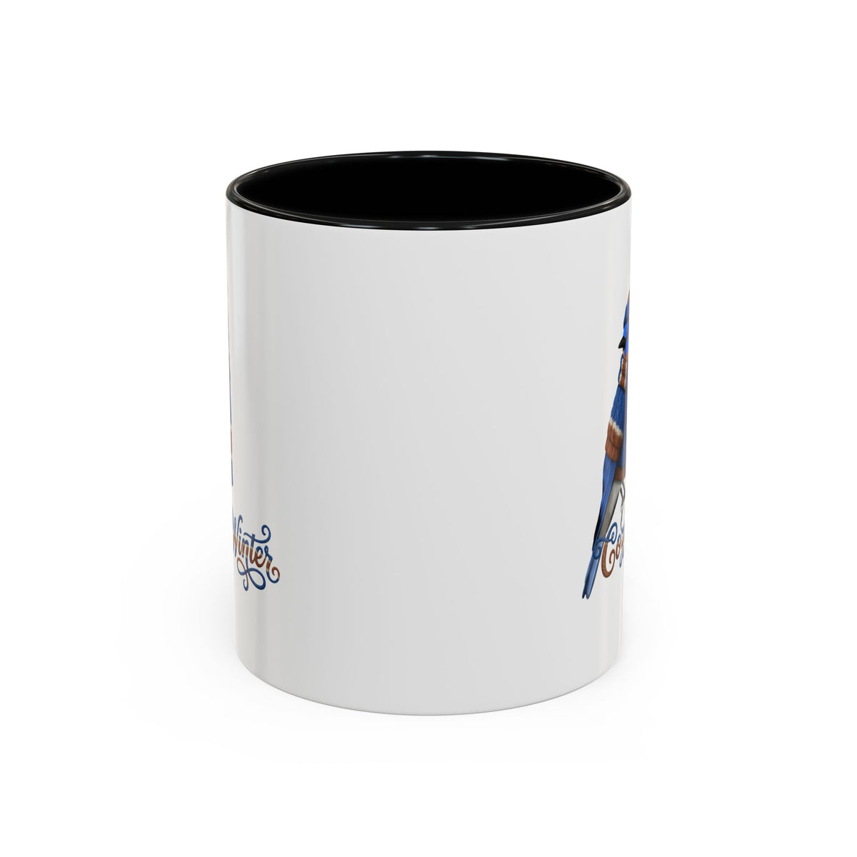 Bluebird Ceramic Bird Coffee Mug – Custom Gift for Bird Watchers