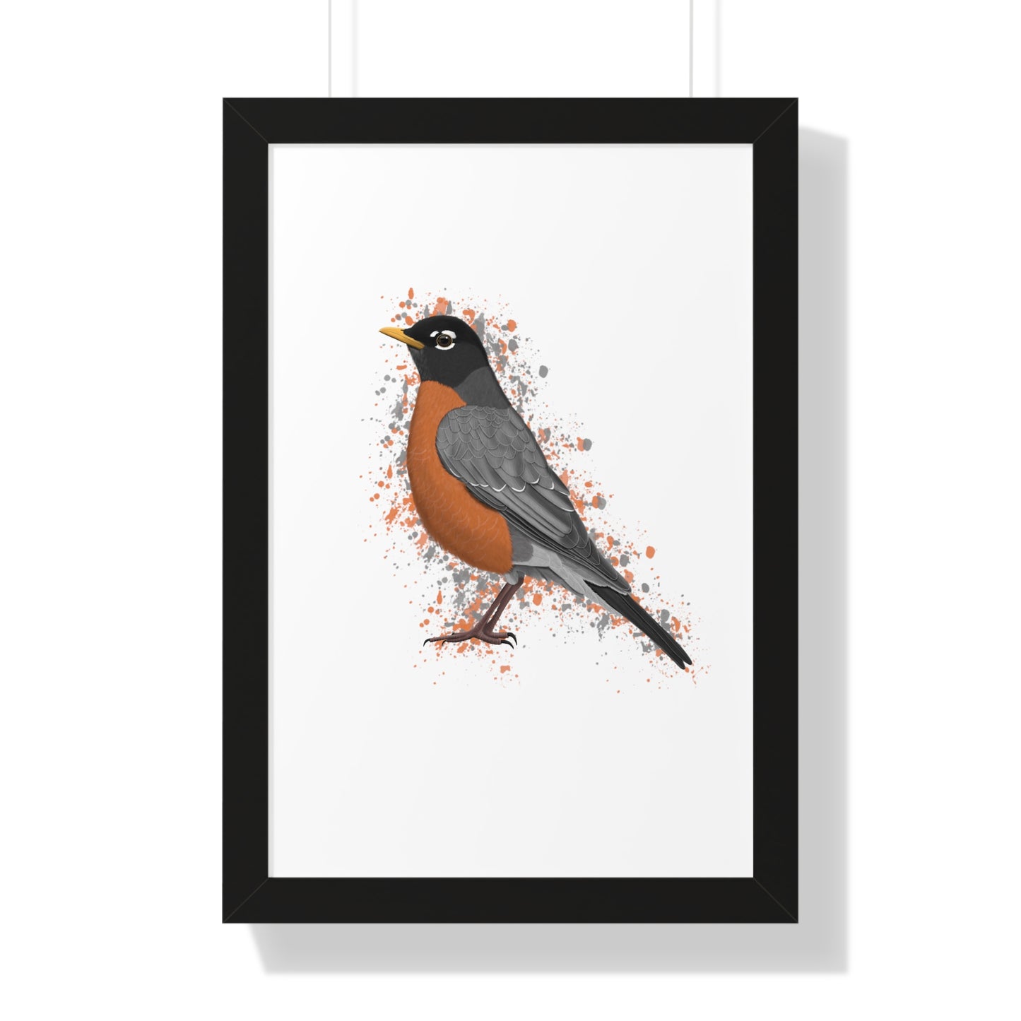 Robin Bird Framed Poster –