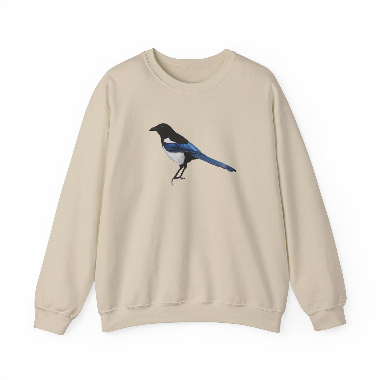 Magpie Bird Watcher Biologist Crewneck Sweatshirt