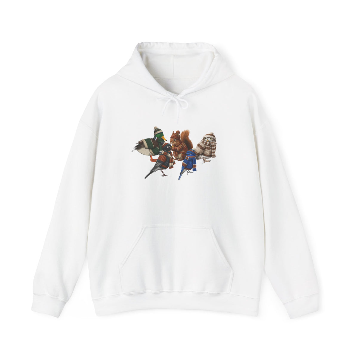 Funny Winter Hoodie: The Ultimate Cozy Bird Squad Hoodie – lover