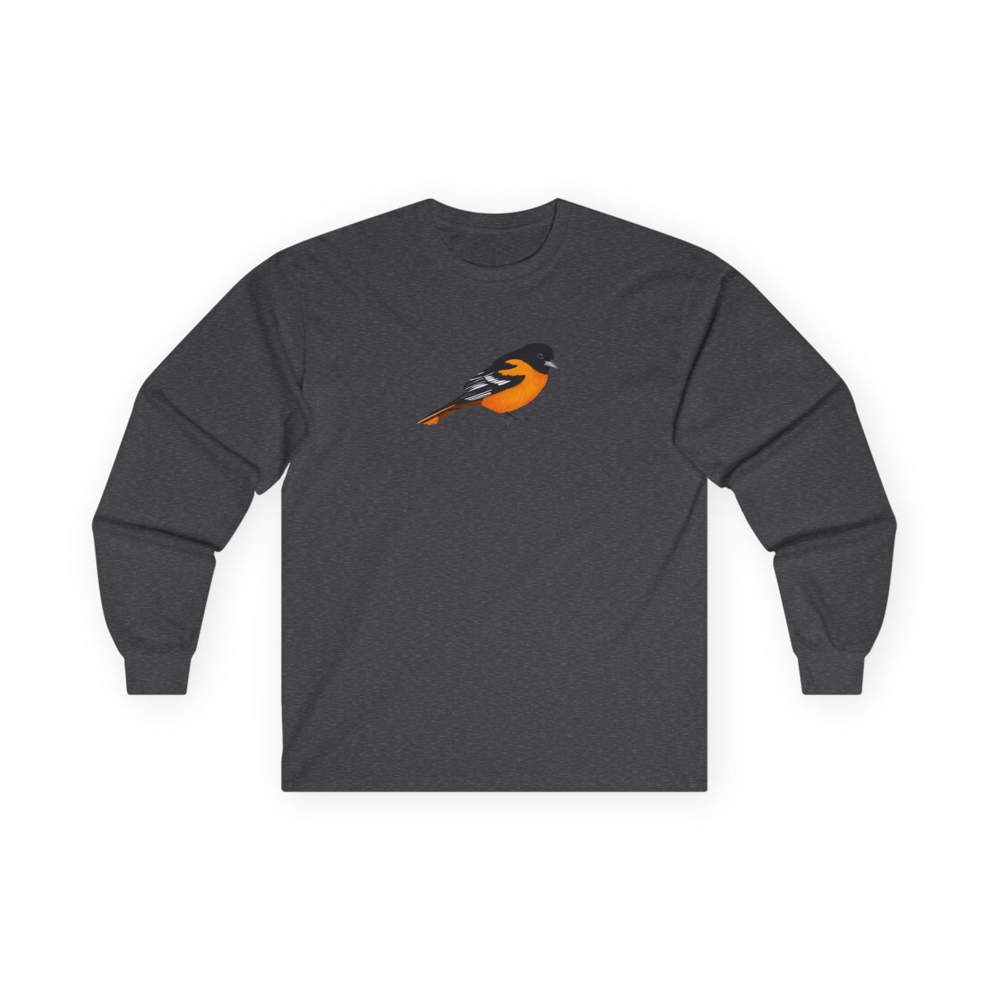 Baltimore Oriole Birding & Birdwatching Bird Cotton Long Sleeve T-Shirt