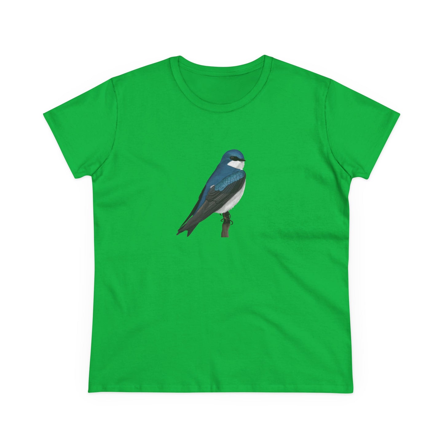 Tree Swallow Bird Design for Birdwatchers and Bird Lovers Women's T-Shirt