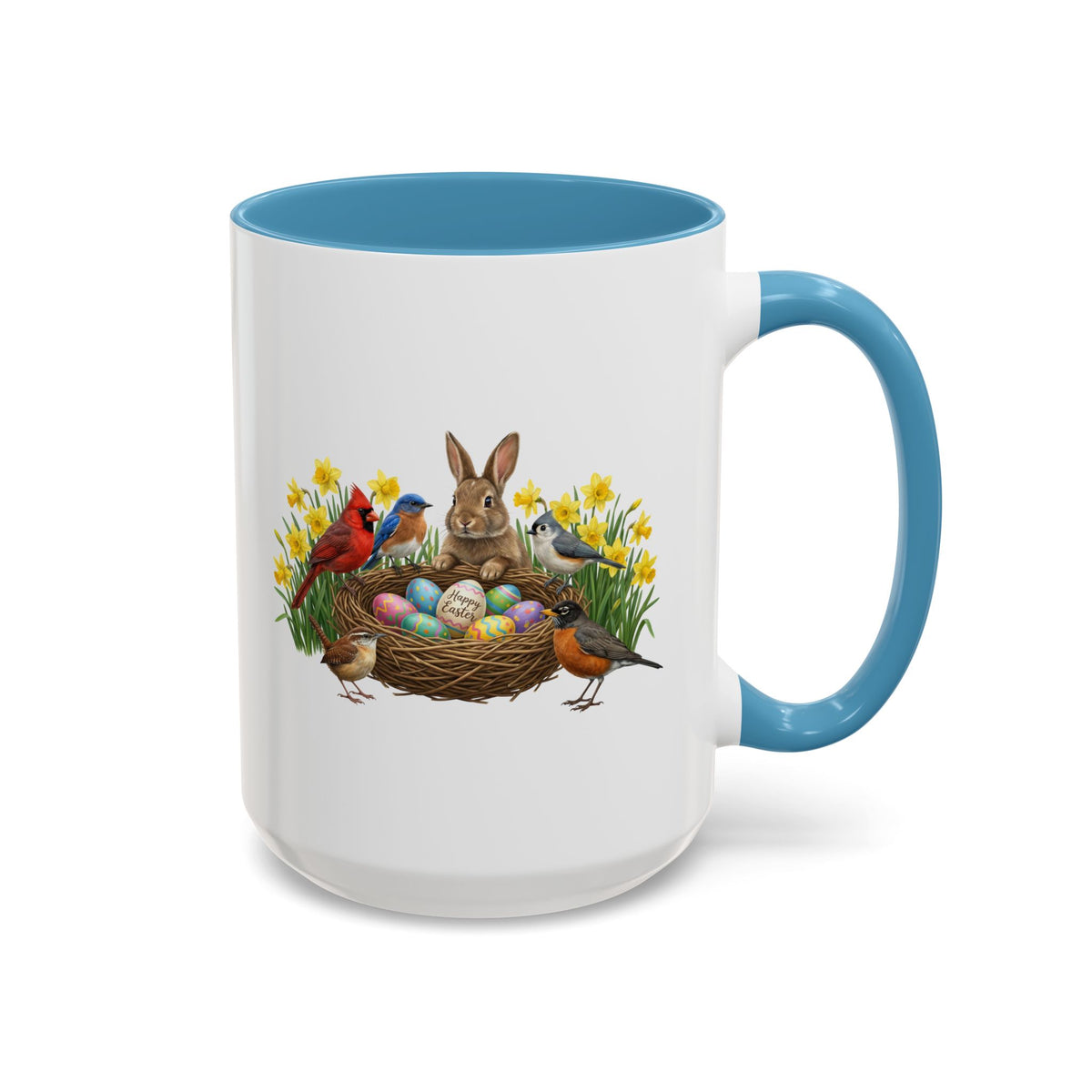 Bluebird, Cardinal and Wren Mug – 11oz, 15oz