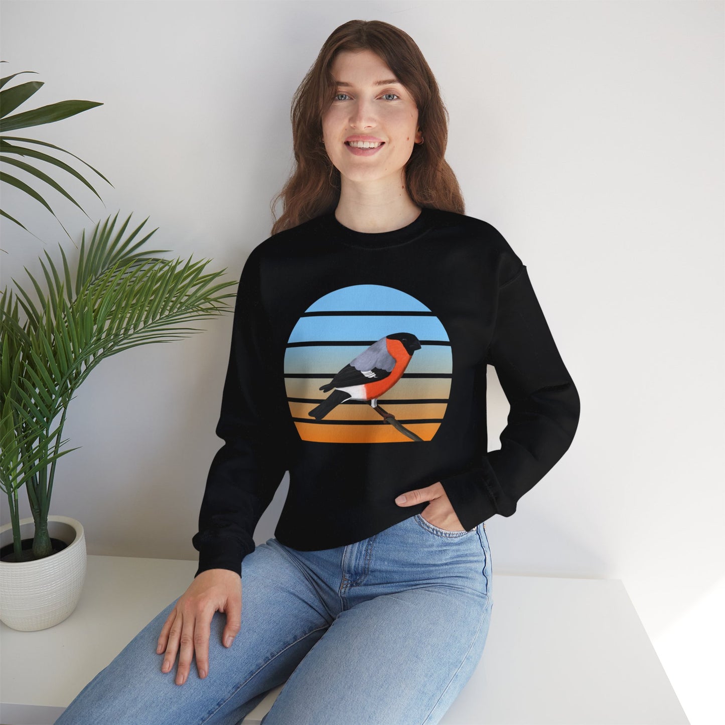 Bullfinch Birdlover Ornithologist Bird Sweatshirt