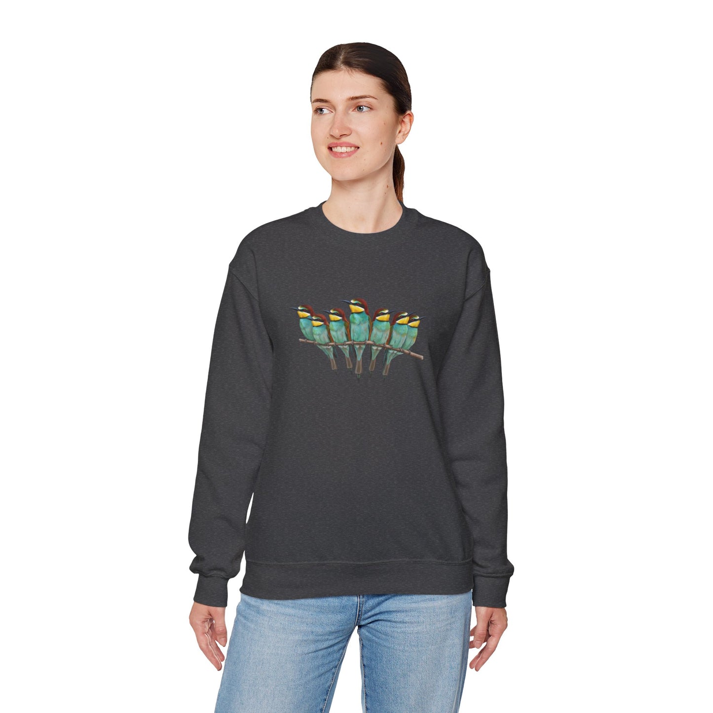Bee-Eater Sweatshirt | Bird Watcher Crewneck | Unisex Songbird Gift for Bird Lovers