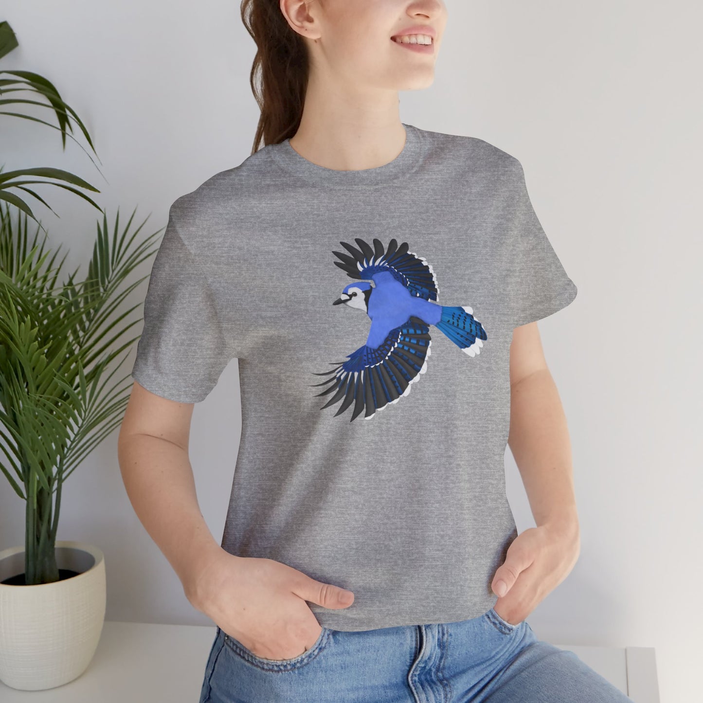 Blue Jay Birdwatcher Biologist Bird T-Shirt