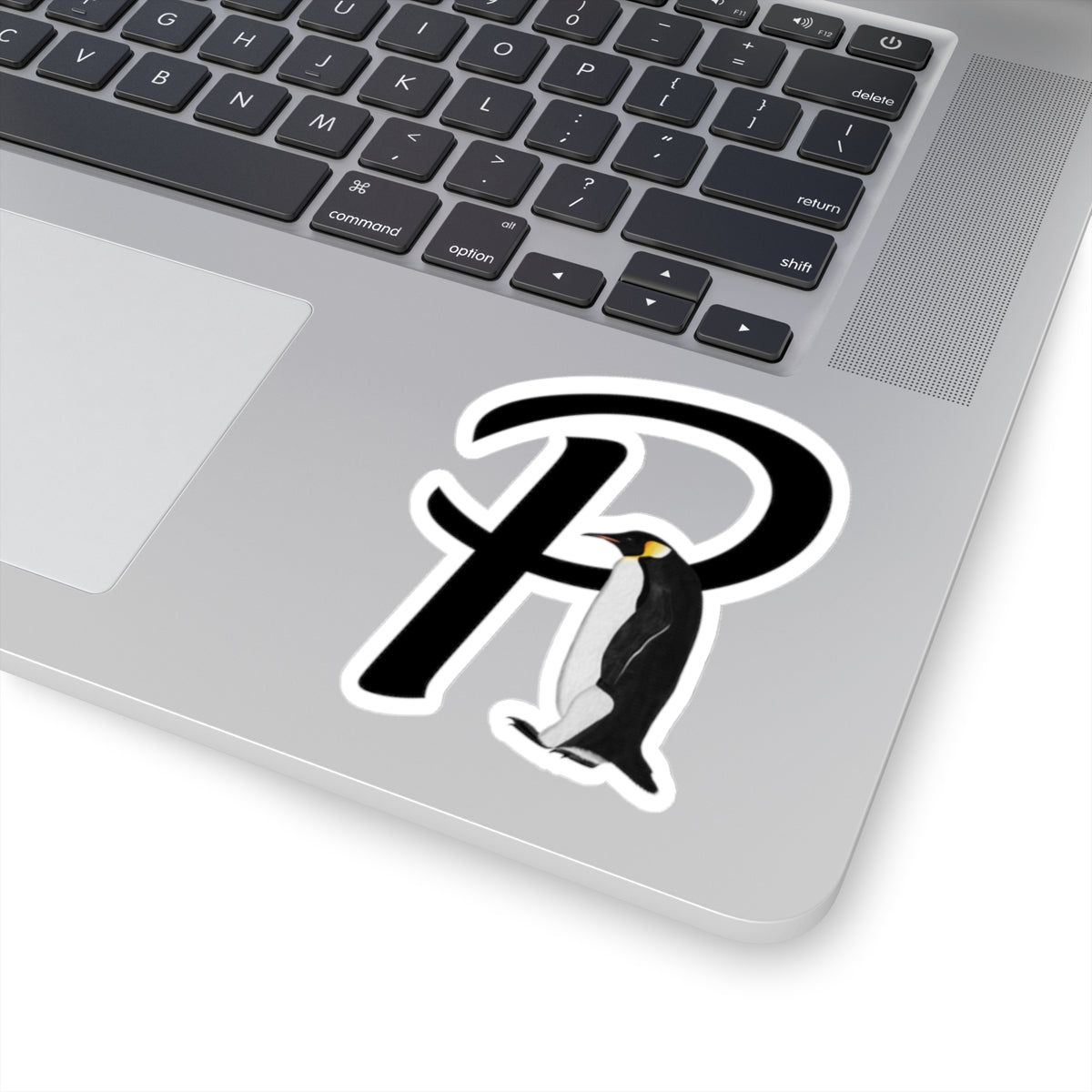 Penguin Letter P Bird Kiss-Cut Sticker Paper products –