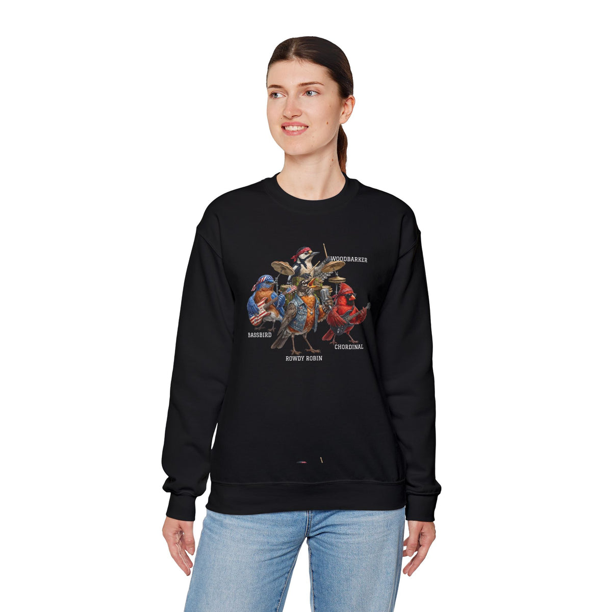 The Backyard Birds Great Migration Tour Sweatshirt – Double Sided with Dates on Back – Funny Rock Band Merch Gift – Animal Lover and Avian Enthusiast style
