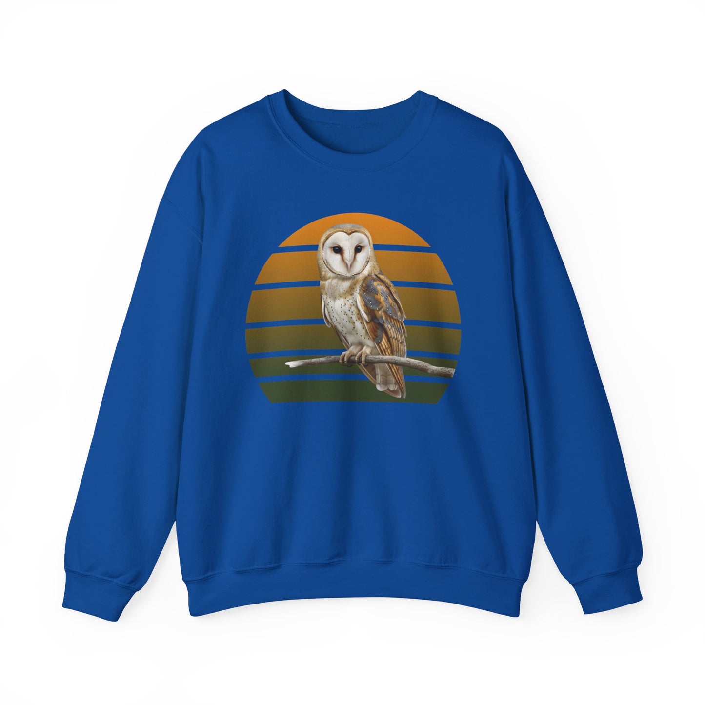 Barn Owl Sweatshirt | Bird Watcher Crewneck | Unisex Songbird Gift for Bird Lovers