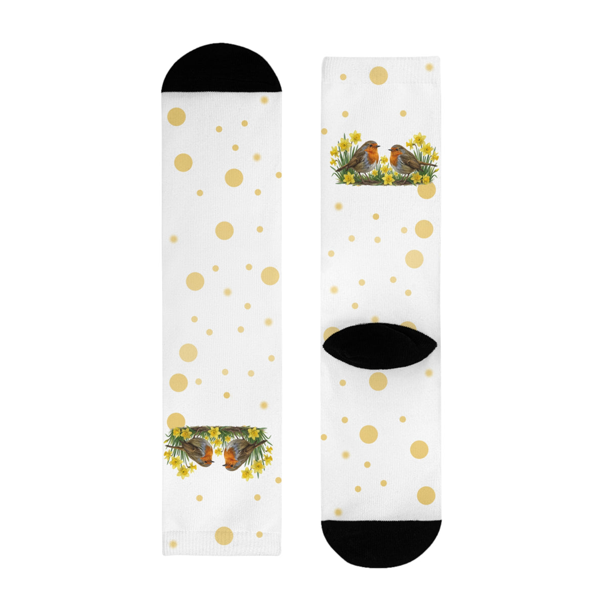 Rotkehlchen Socken – Accessories und All Over Print Stil