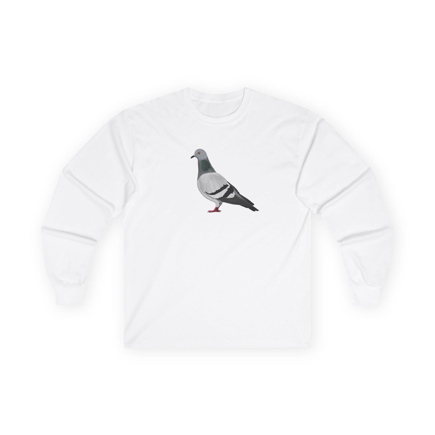 Pigeon Birding & Birdwatching Bird Cotton Long Sleeve T-Shirt