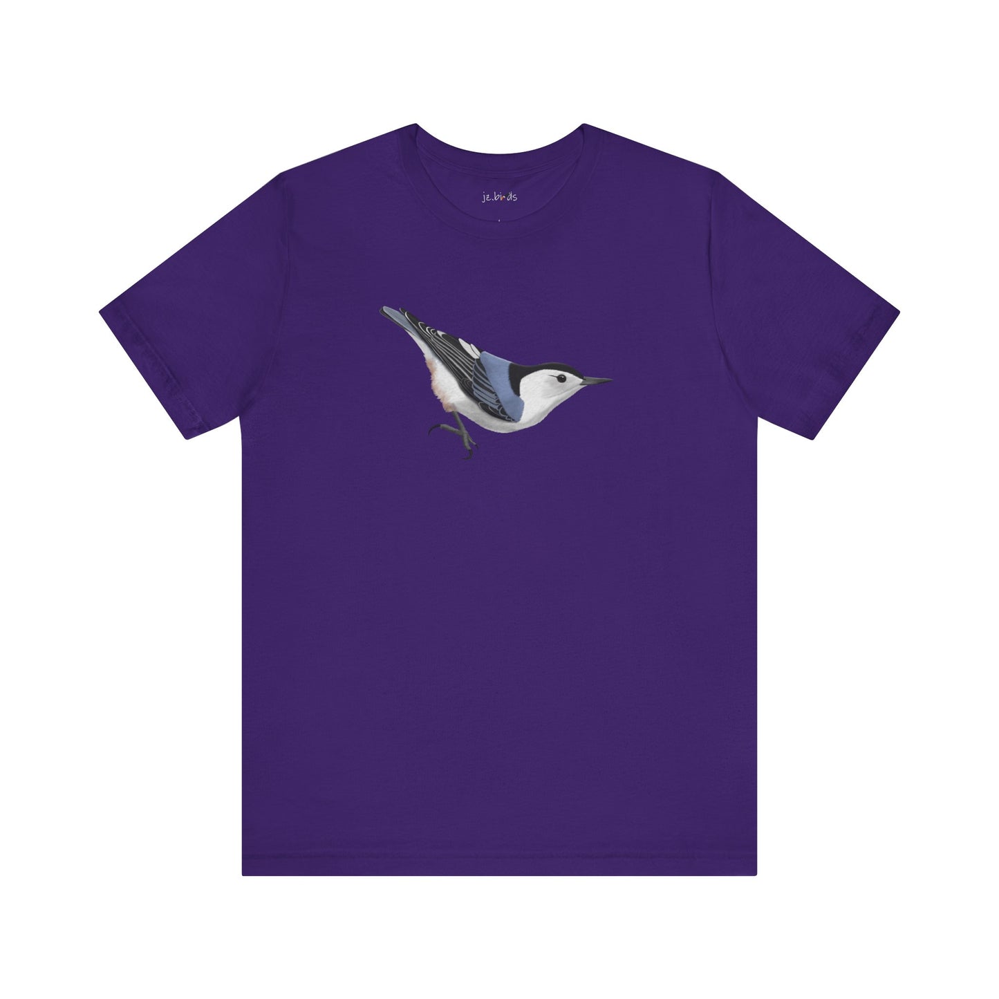 White Breasted Nuthatch Birding & Birdwatching Bird T-Shirt
