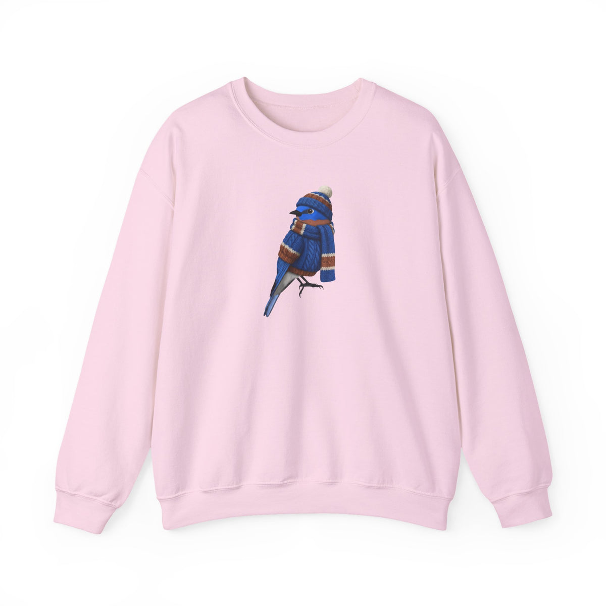 Bluebird Cozy Sweatshirt – Animal Lover Gift and Avian Enthusiast style