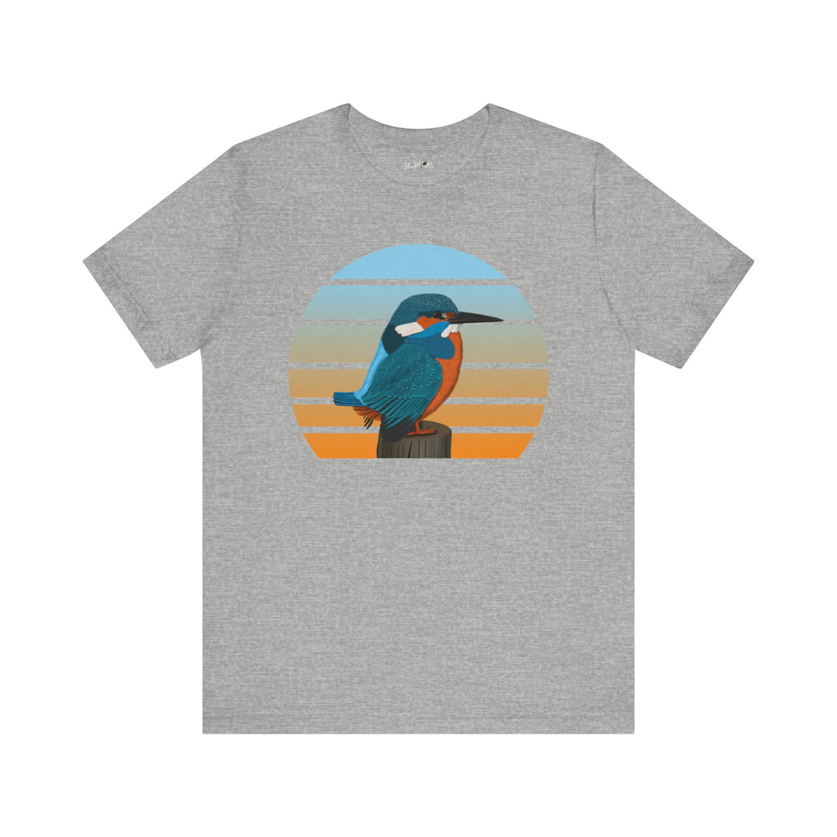 Kingfisher T-Shirt in Asphalt